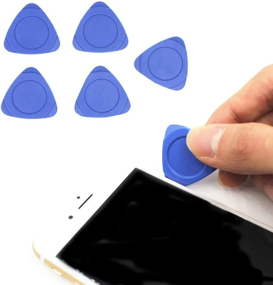 1 piece Mobile Opener Triangle Plastic Pry Opening Tool Kit Security Opener for iPhone Cell Phone Laptop Table PC Case LCD Screen Guitar Picks